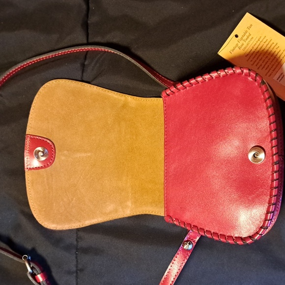 NWT Patricia Nash Finch Crossbody Bag in Lava - Picture 6 of 13